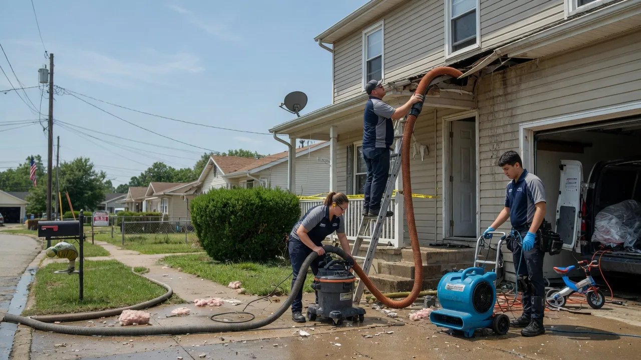 Water Damage Restoration in Urbana, IN near me
